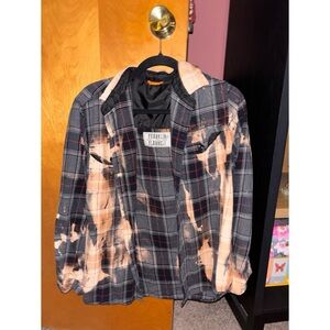 Upcycled Franklins flannel